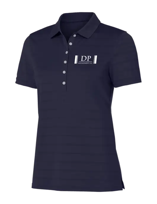 Callaway Womens Navy Ventilated Polo w/DP Management Logo