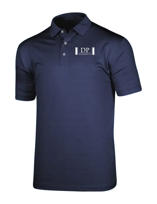 Callaway Vibrant Navy Ventilated Polo w/DP Management Logo