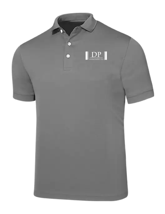 Callaway Ottoman Medium Grey Polo w/DP Management Logo