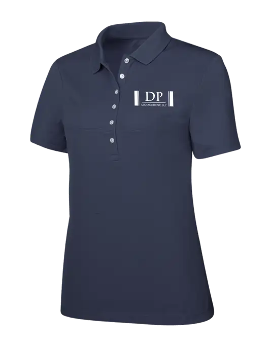 Callaway Womens Ottoman Navy Polo w/DP Management Logo