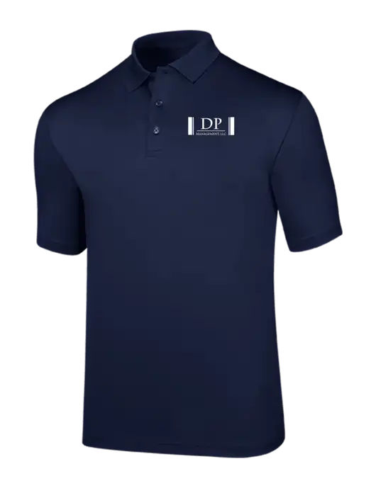 Callaway Opti-Dri Navy Chev Polo w/DP Management Logo