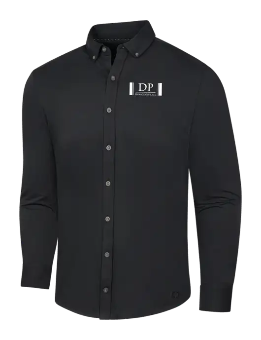 OGIO Blacktop Modern Code Stretch Button-Up Shirt w/DP Management Logo