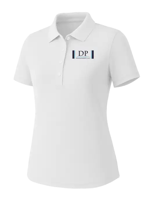 Callaway Womens Core Bright White Performance Polo w/DP Management Logo