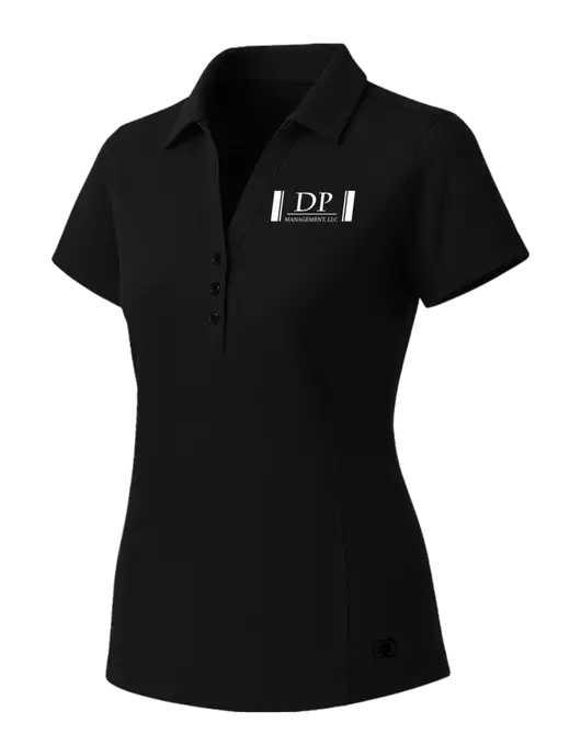 OGIO Womens Blacktop ONYX Polo w/DP Management Logo