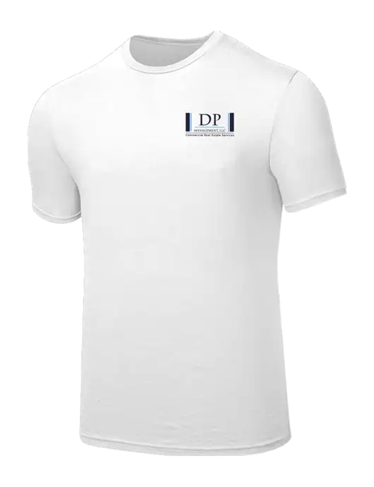 Seriously Soft White T-Shirt w/DP Management Logo