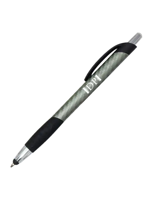 Sunray Gunmetal Stylus Pen w/DP Management Icon Logo