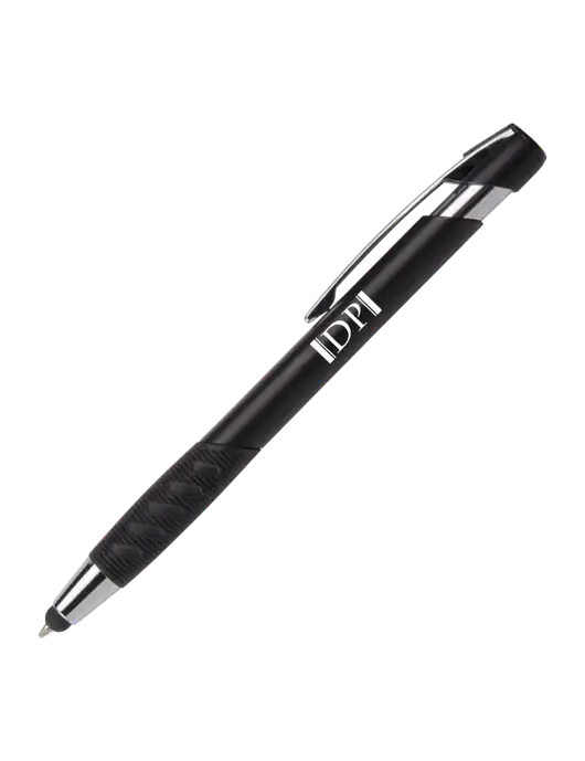 Alize Black Stylus Black Ink Pen w/DP Management Icon Logo