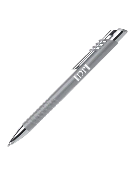 Schirhart Grey Pen - Black Ink w/DP Management Icon Logo