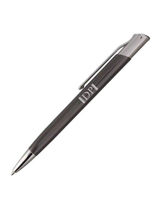 San Malo Gunmetal Pen - Black Ink w/DP Management Icon Logo