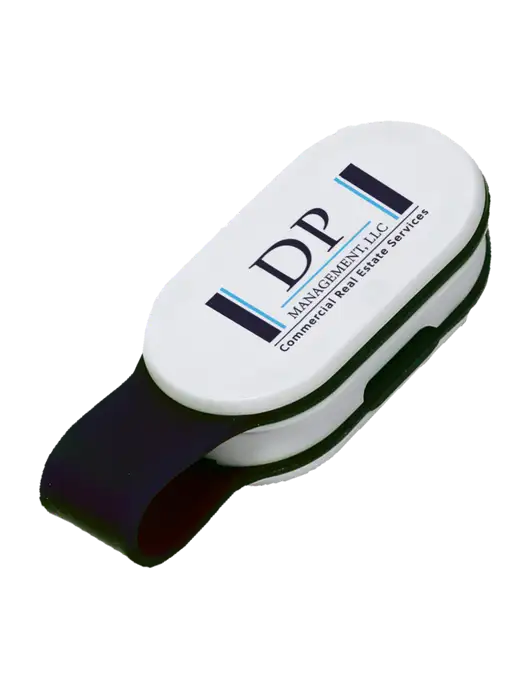 Magna Clip Black Personal Safety Light w/DP Management Logo