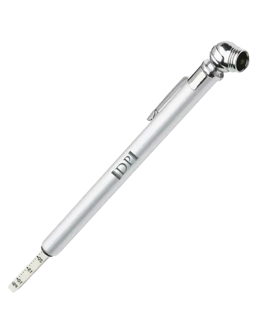 Quick View Silver Tire Gauge w/DP Management Icon Logo