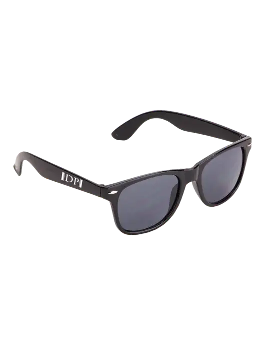 Daytona Black Sunglasses w/DP Management Icon Logo