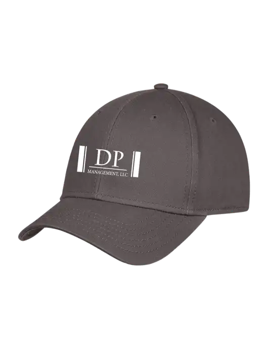 Charcoal Structured Cap Hook & Loop w/DP Management Logo