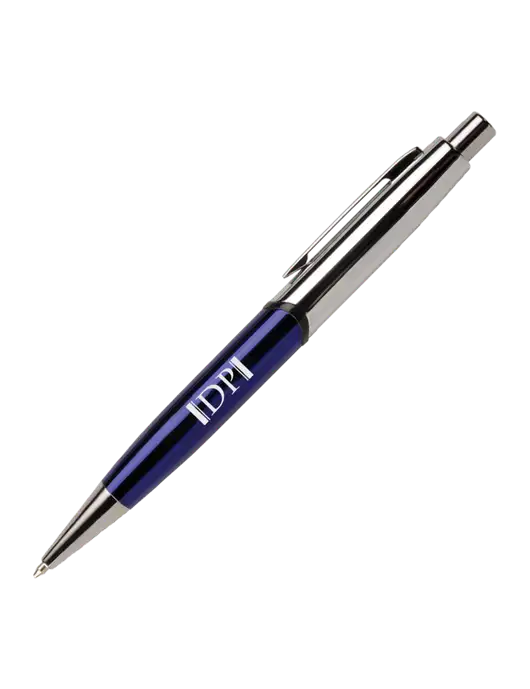 Chimera Blue Pen - Black Ink w/DP Management Icon Logo