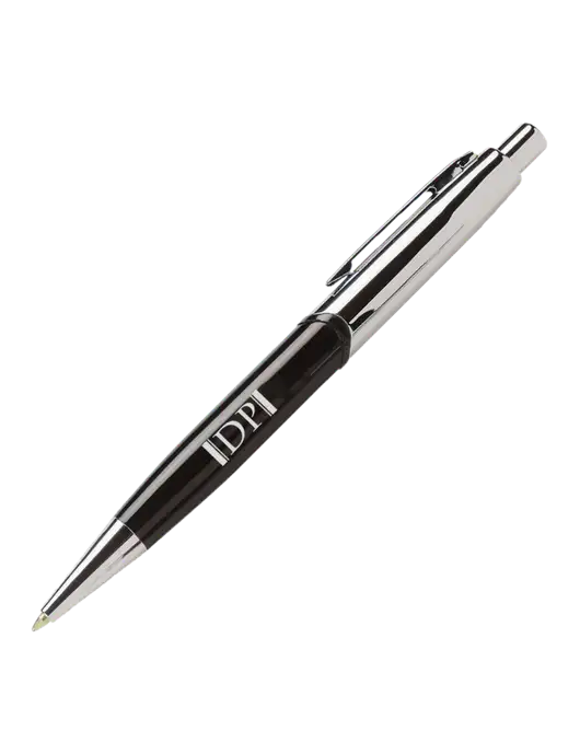 Chimera Black Pen - Black Ink w/DP Management Icon Logo