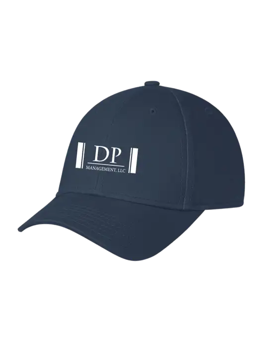 Navy Structured Cap Hook & Loop w/DP Management Logo