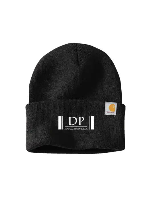 Carhartt Black Watch Cap 2.0 w/DP Management Logo