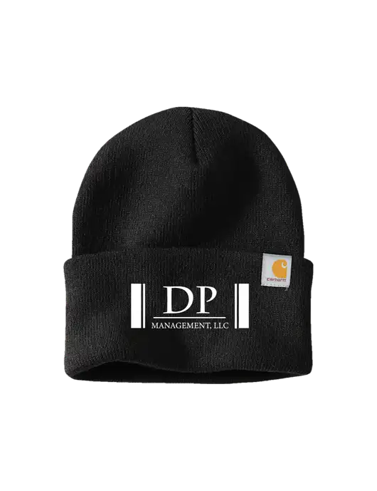 Carhartt Black Watch Cap 2.0 w/DP Management Logo