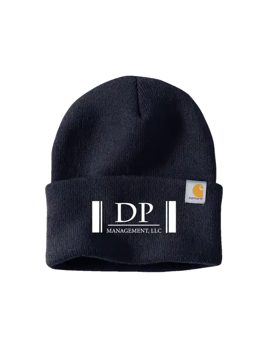 Carhartt Navy Watch Cap 2.0 w/DP Management Logo