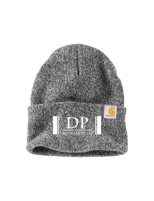 Carhartt Medium Grey Heather Watch Cap 2.0 w/DP Management Logo