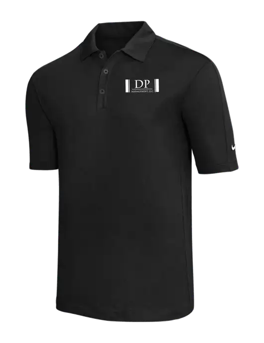 Nike Black Tech Sport Dri-FIT Polo w/DP Management Logo