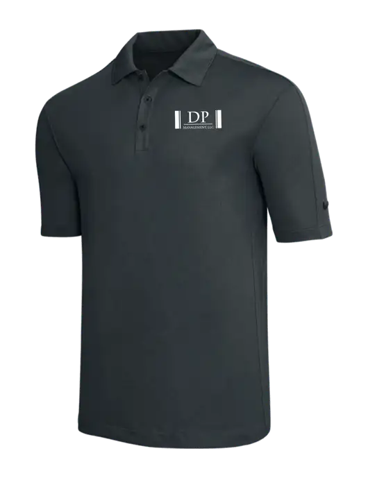 Nike Dark Grey Tech Sport Dri-FIT Polo w/DP Management Logo