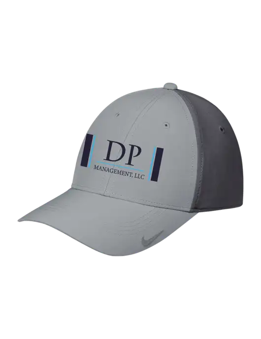 Nike Light Grey/Dark Grey Dri-FIT Legacy Cap w/DP Management Logo
