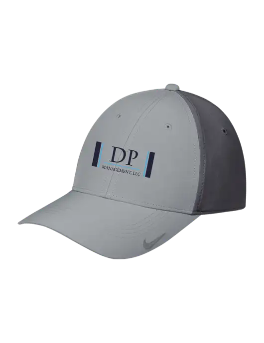 Nike Light Grey/Dark Grey Dri-FIT Legacy Cap w/DP Management Logo