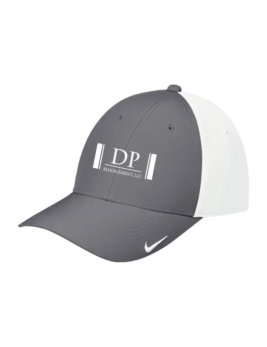 Nike Dark Grey/White Dri-FIT Legacy Cap w/DP Management Logo