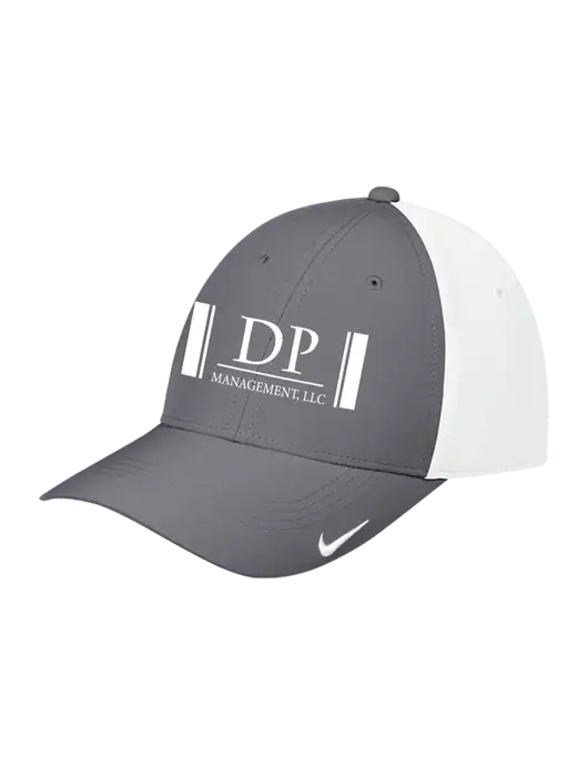 Nike Dark Grey/White Dri-FIT Legacy Cap w/DP Management Logo