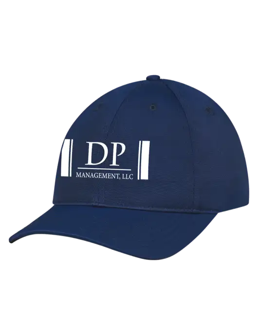 Navy Nylon Twill Performance Cap w/DP Management Logo
