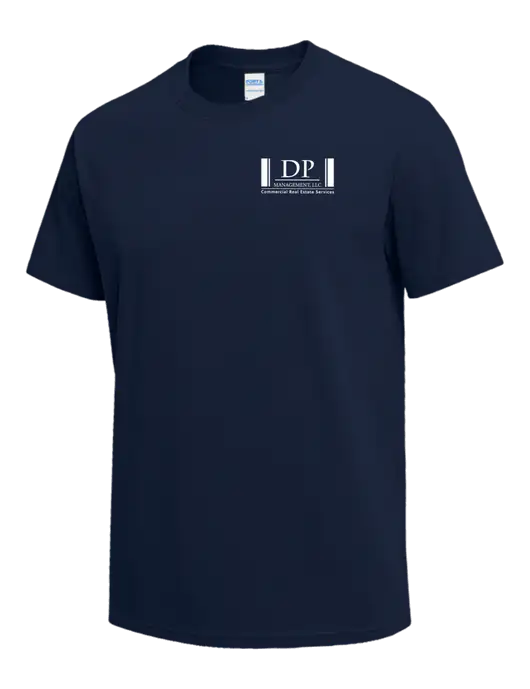 Navy Heavyweight 6.1 oz T-Shirt w/DP Management Logo