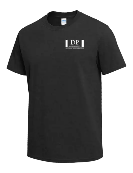 Dark Grey Heather Heavyweight 6.1 oz T-Shirt w/DP Management Logo