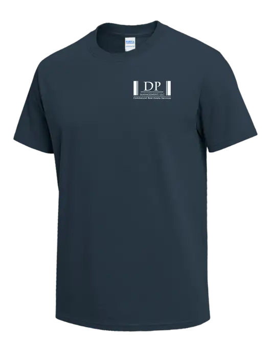 Dark Slate Blue Heavyweight 6.1 oz T-Shirt w/DP Management Logo