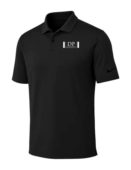 Nike Black Dri-FIT Vapor Polo w/DP Management Logo