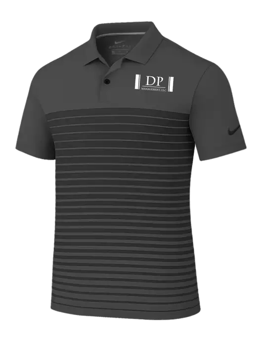 Nike Dark Grey Dri-FIT Vapor Block Polo w/DP Management Logo