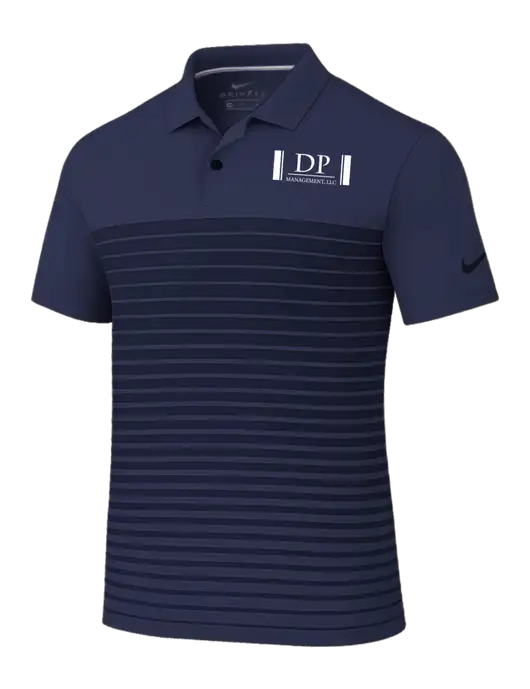 Nike Navy Dri-FIT Vapor Block Polo w/DP Management Logo