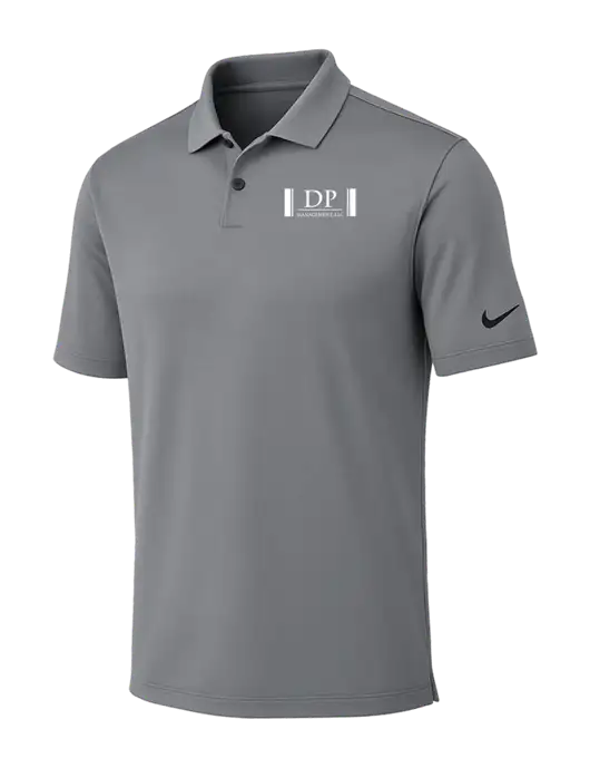 Nike Medium Grey Dri-FIT Vapor Polo w/DP Management Logo