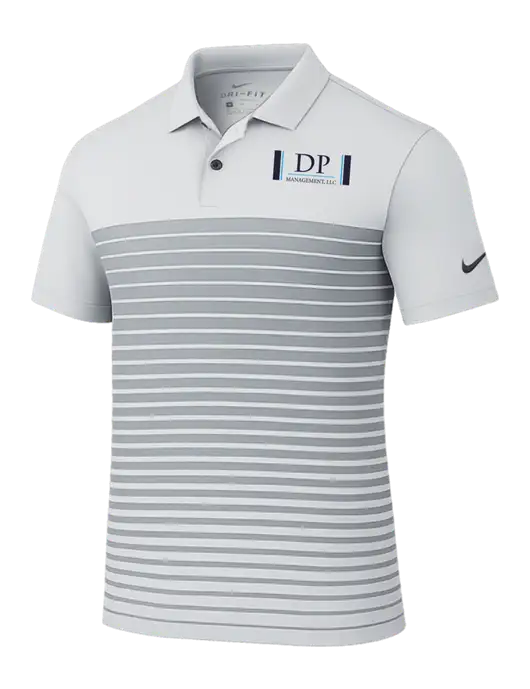 Nike Light Grey Dri-FIT Vapor Block Polo w/DP Management Logo