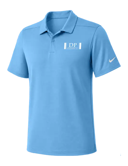 Nike Light Blue Dry Essential Solid Polo w/DP Management Logo