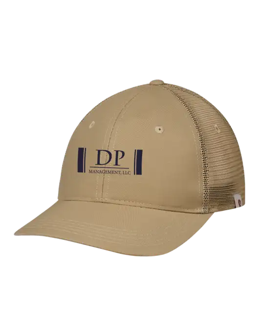 Carhartt Dark Tan Trucker Rugged Pro Series Cap w/DP Management Logo
