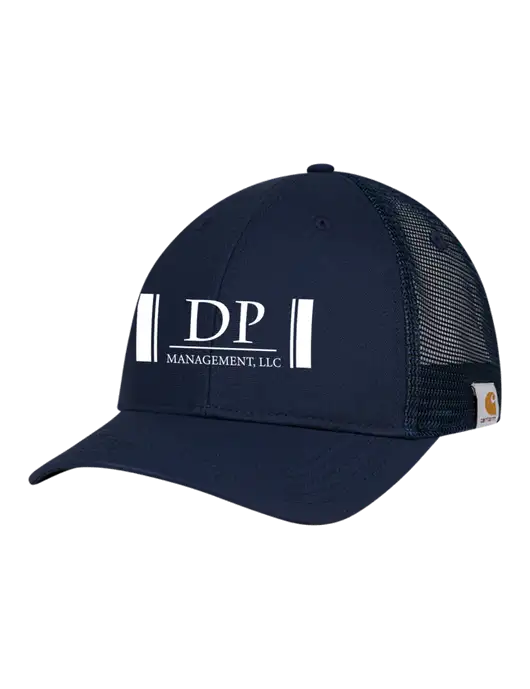 Carhartt Navy Trucker Rugged Pro Series Cap w/DP Management Logo