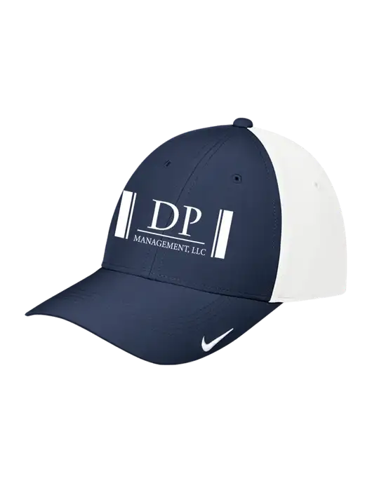 Nike Navy/White Dri-FIT Legacy Cap w/DP Management Logo