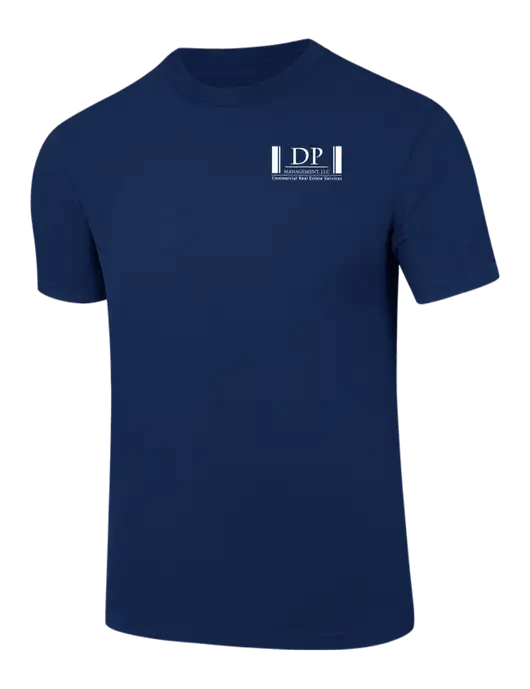 Comfort Colors 6.1 oz Dark Navy Heavyweight Ring Spun T-Shirt w/DP Management Logo