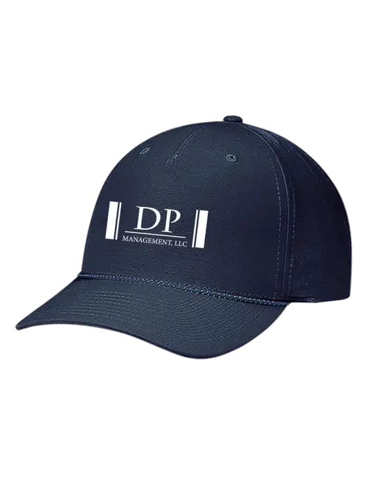 Richardson Laser Perf Performance Dark Navy/Navy-Grey-Blue Rope Cap w/DP Management Logo
