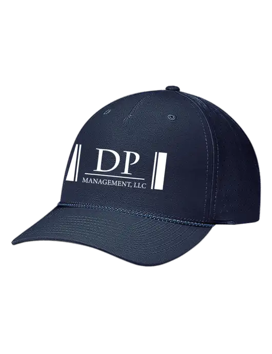 Richardson Laser Perf Performance Dark Navy/Navy-Grey-Blue Rope Cap w/DP Management Logo