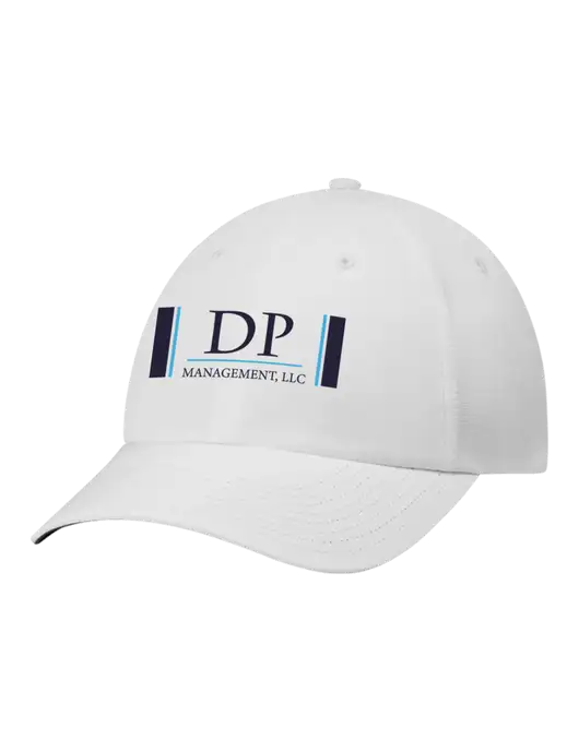 Richardson Relaxed Performance Lite White Cap w/DP Management Logo