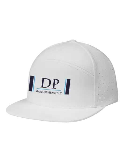 Richardson White Cannon Cap w/DP Management Logo