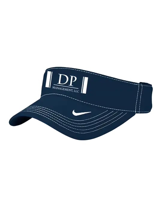 Nike Navy Dri-FIT Ace Visor w/DP Management Logo