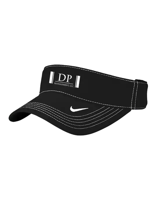 Nike Black Dri-FIT Ace Visor w/DP Management Logo